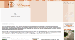 Desktop Screenshot of ozoverseas.com